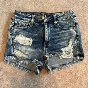 Cut off jeans shorts